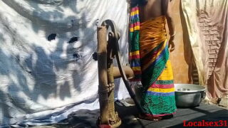 Desi Bhabi Fucking HArd In Bathroom in Outdoor By Devar Video