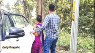Desi Brother Caught His Step Sister Standing Style Fuck In Outdoor Video