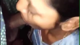 Desi horny bhabhi sucking my big dick