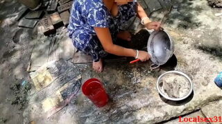 Desi Sexy Stepsister ANal Sex By Brothr In Outdoor Kitchen Video