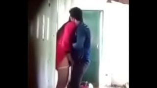 Indian college girl standing condom fucking Video