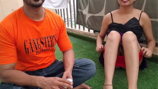 Indian Desi Step Aunty And Nephew Hard Sex In Outdoor Video