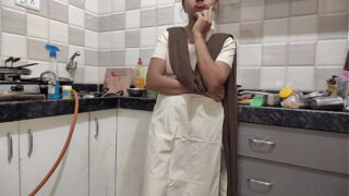 Indian Desi Step Sister Hard Fucking Pussy By Step Brother In The Kitchen Video