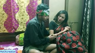 Indian hot new bhabhi classic sex with husband brother! Clear hindi audio Video