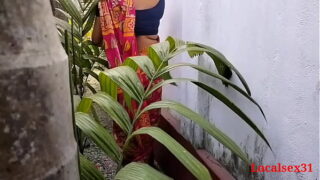 Village Desi Sex Indian Babe With Fucking in Garden